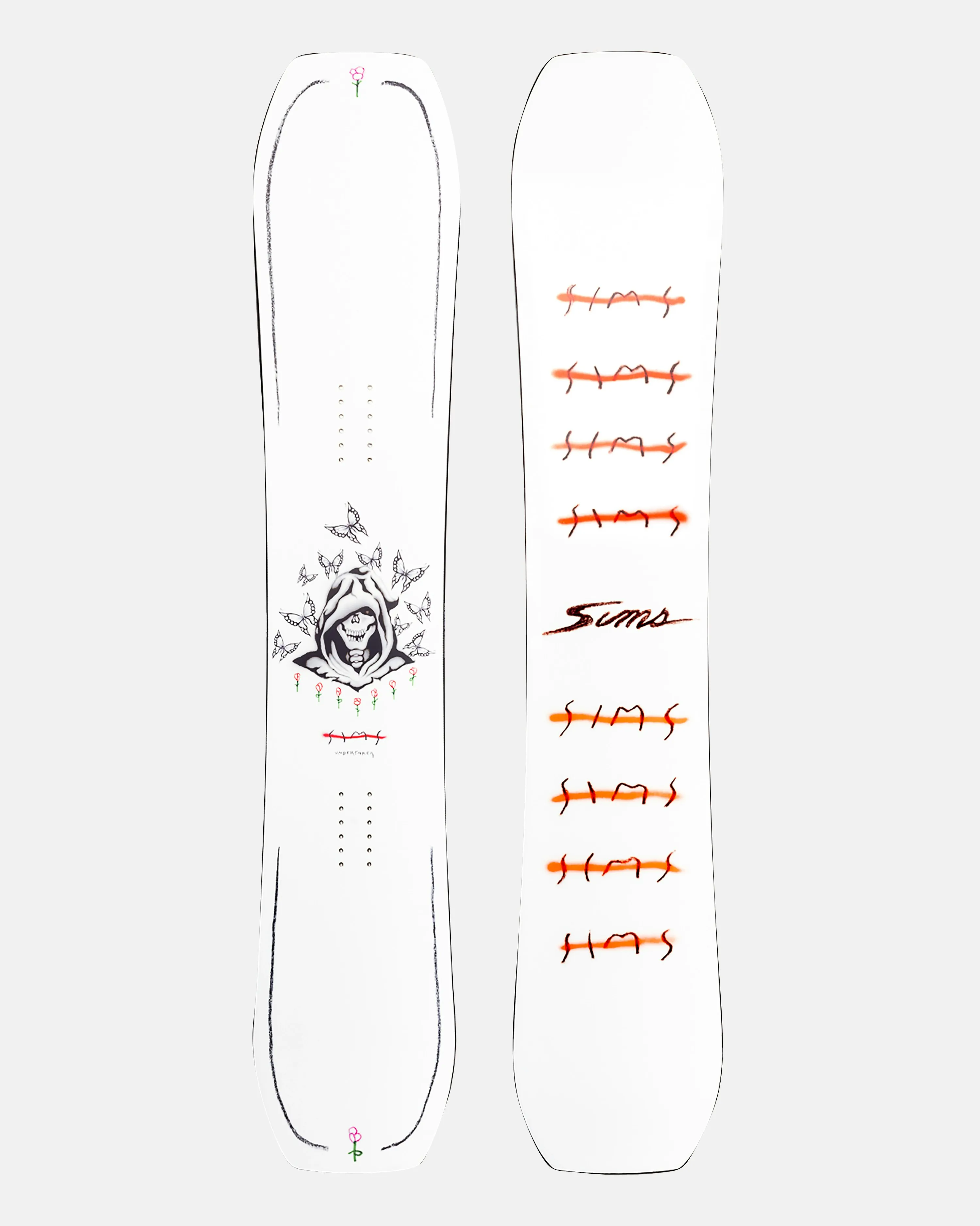 Sims Snowboards Snowboard - 157 Undertaker Multi | Unisex | Junkyard