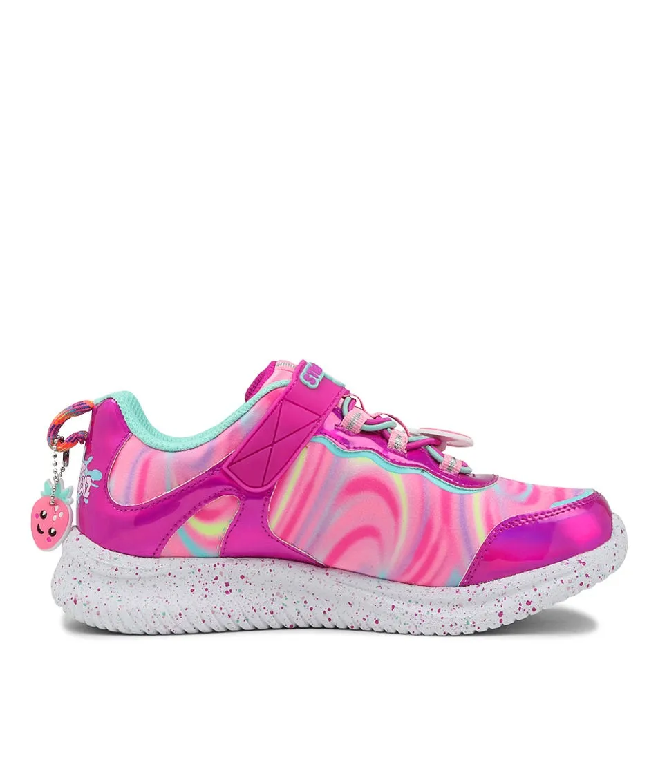 SKECHERS Jumpsters Jnr Pink Multi Sneakers