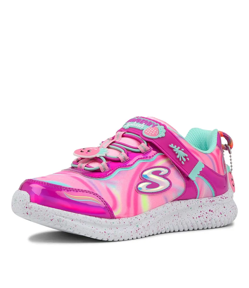 SKECHERS Jumpsters Jnr Pink Multi Sneakers