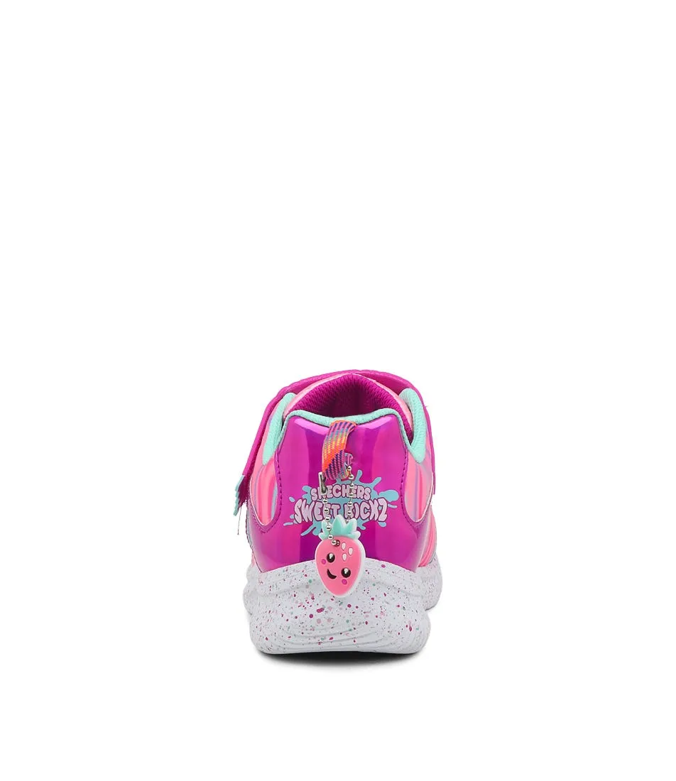 SKECHERS Jumpsters Jnr Pink Multi Sneakers