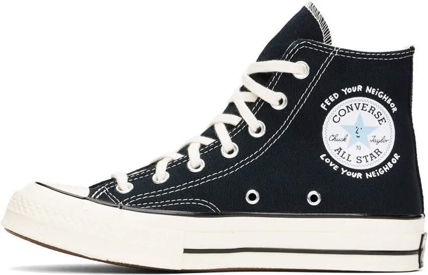 Sky High Farm Workwear Black Converse Edition Chuck 70 High-Top Sneakers