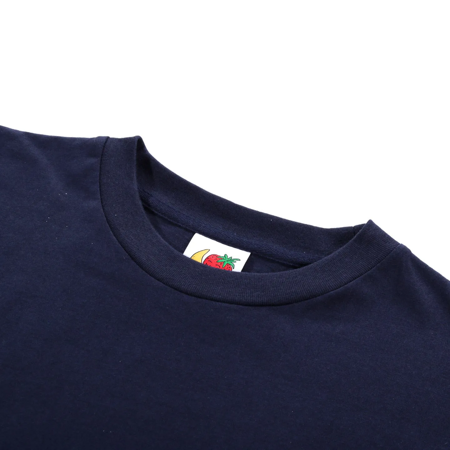 SKY HIGH FARM WORKWEAR PERENNIAL LOGO T-SHIRT NAVY