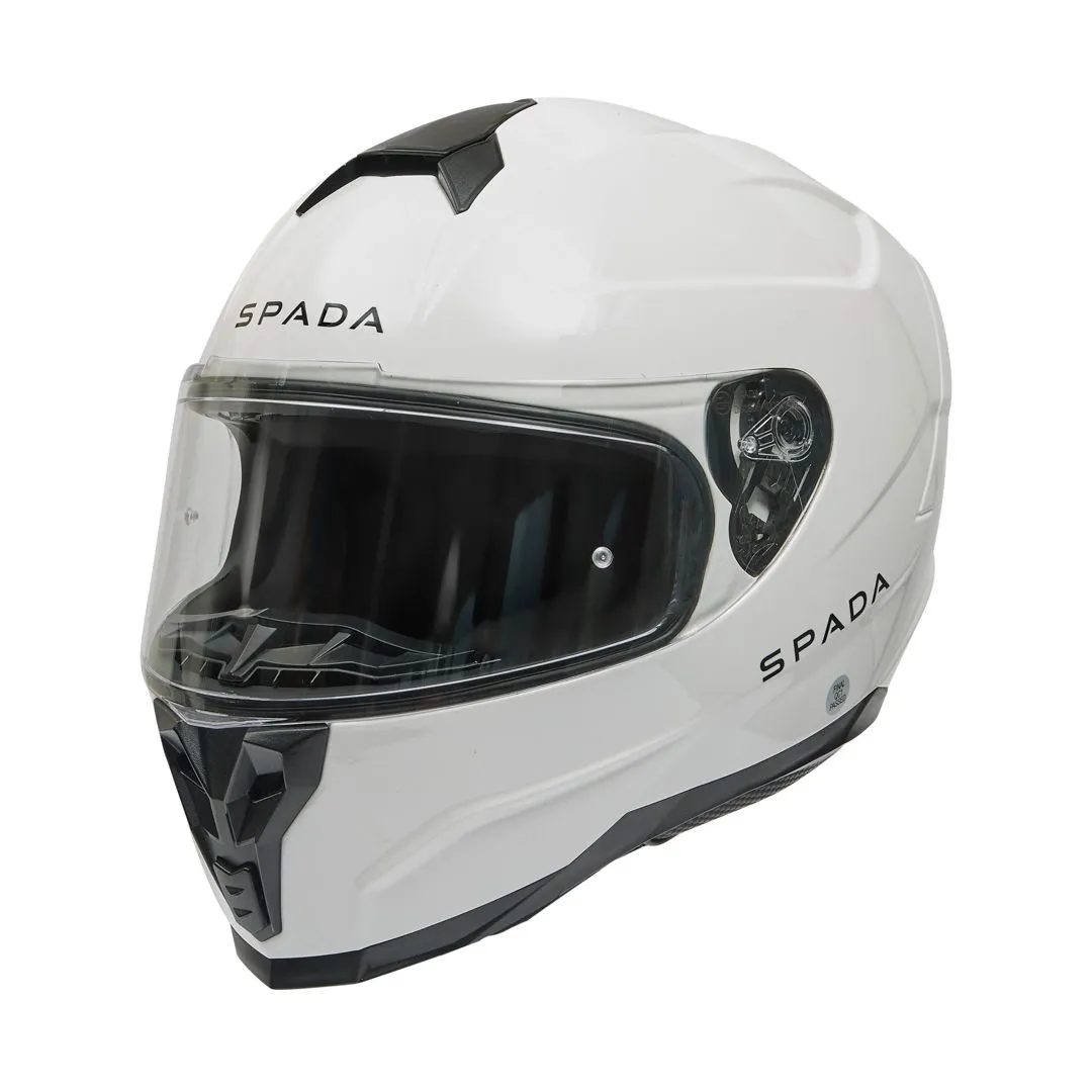 Spada Raiden 2 Plain Helmet - White