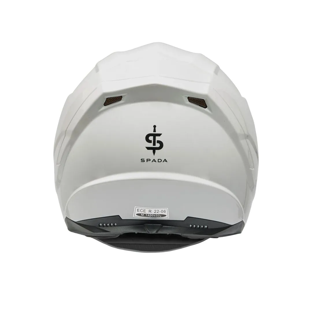 Spada Raiden 2 Plain Helmet - White