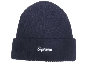 Supreme Loose Gauge Beanie Navy