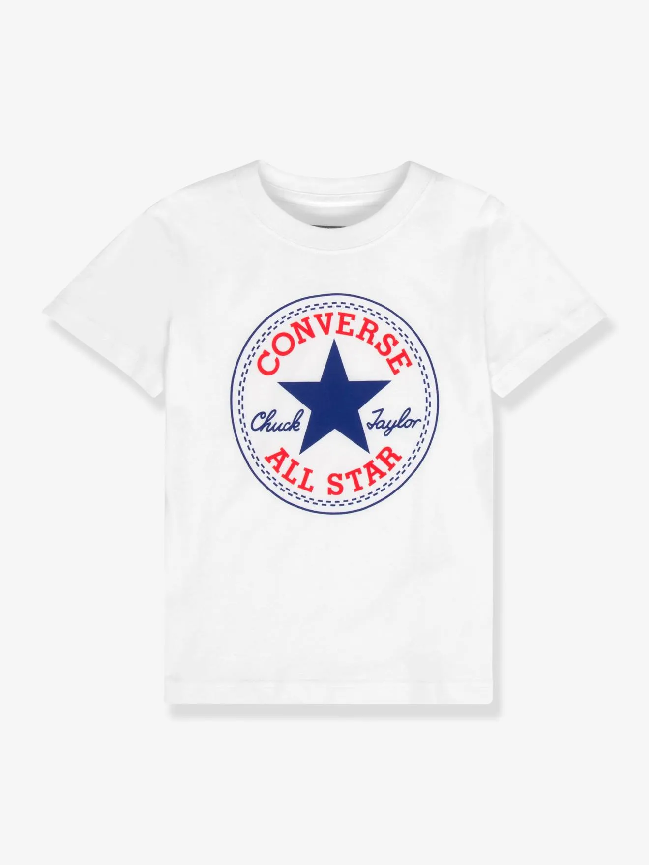 T-shirt for Children, Chuck Patch by CONVERSE - white