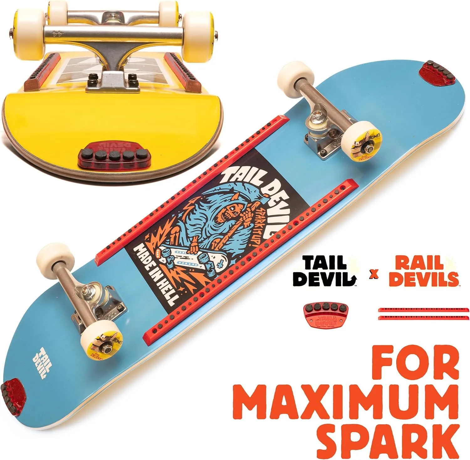 Tail Devil Rail Devils Sparking Skateboard Rails