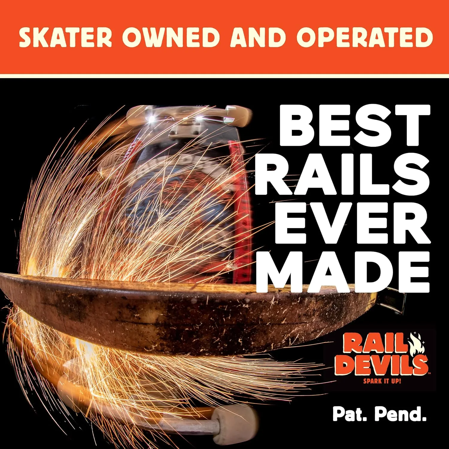 Tail Devil Rail Devils Sparking Skateboard Rails