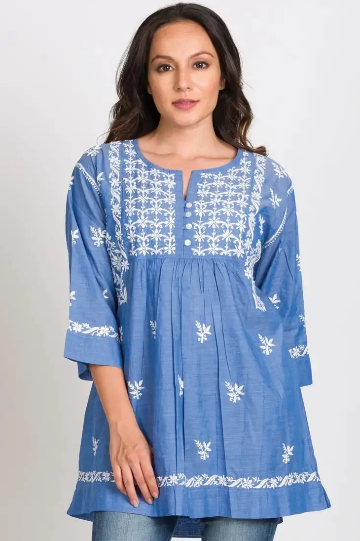 Tarika Chambray Tunic