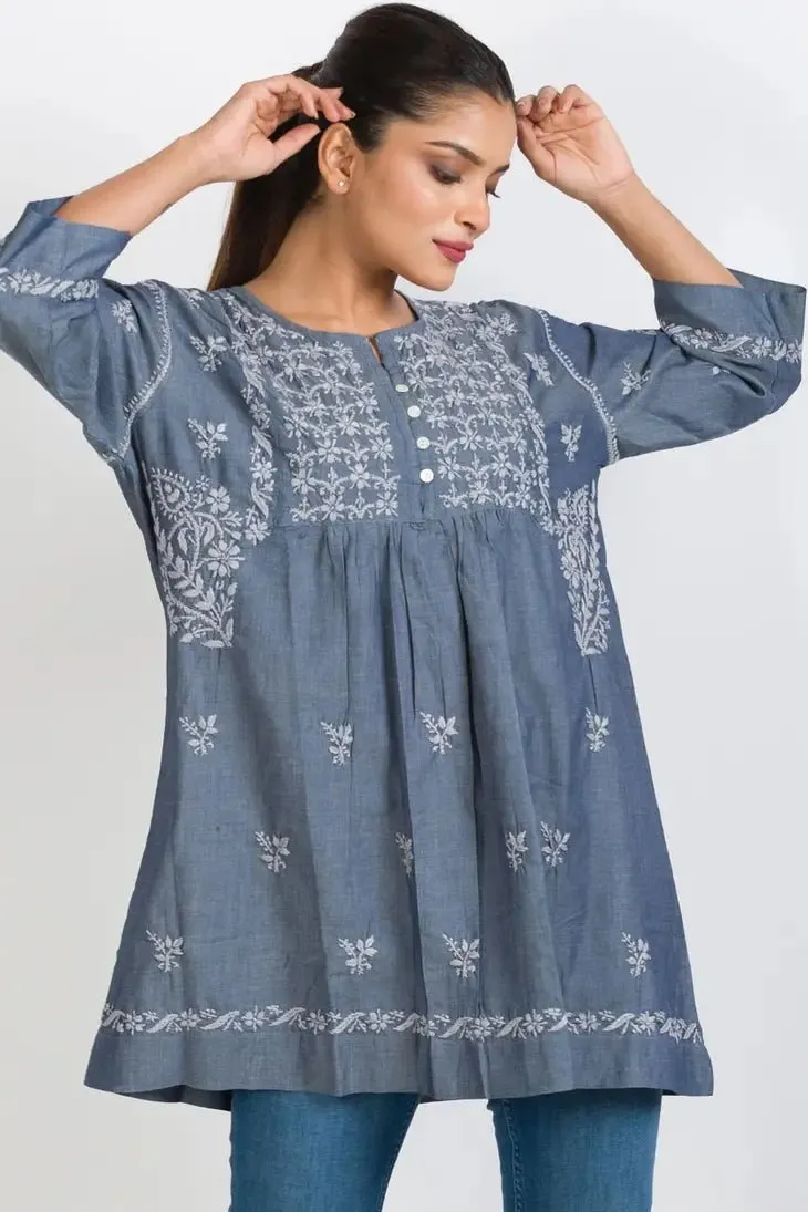 Tarika Chambray Tunic