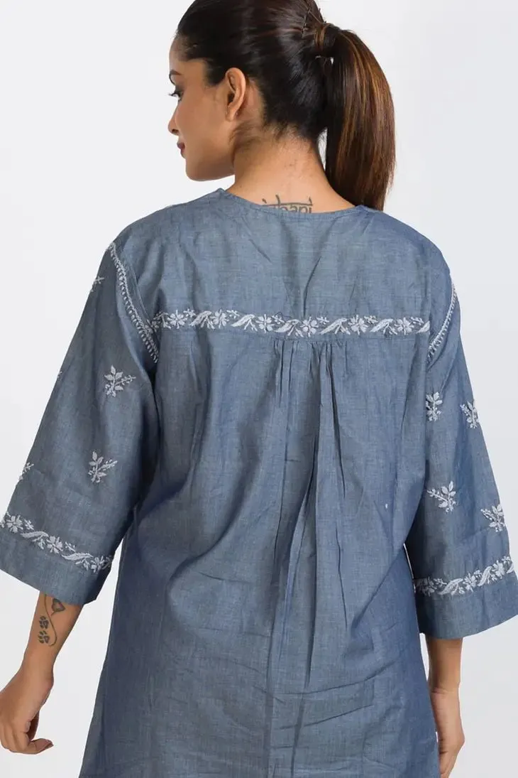 Tarika Chambray Tunic