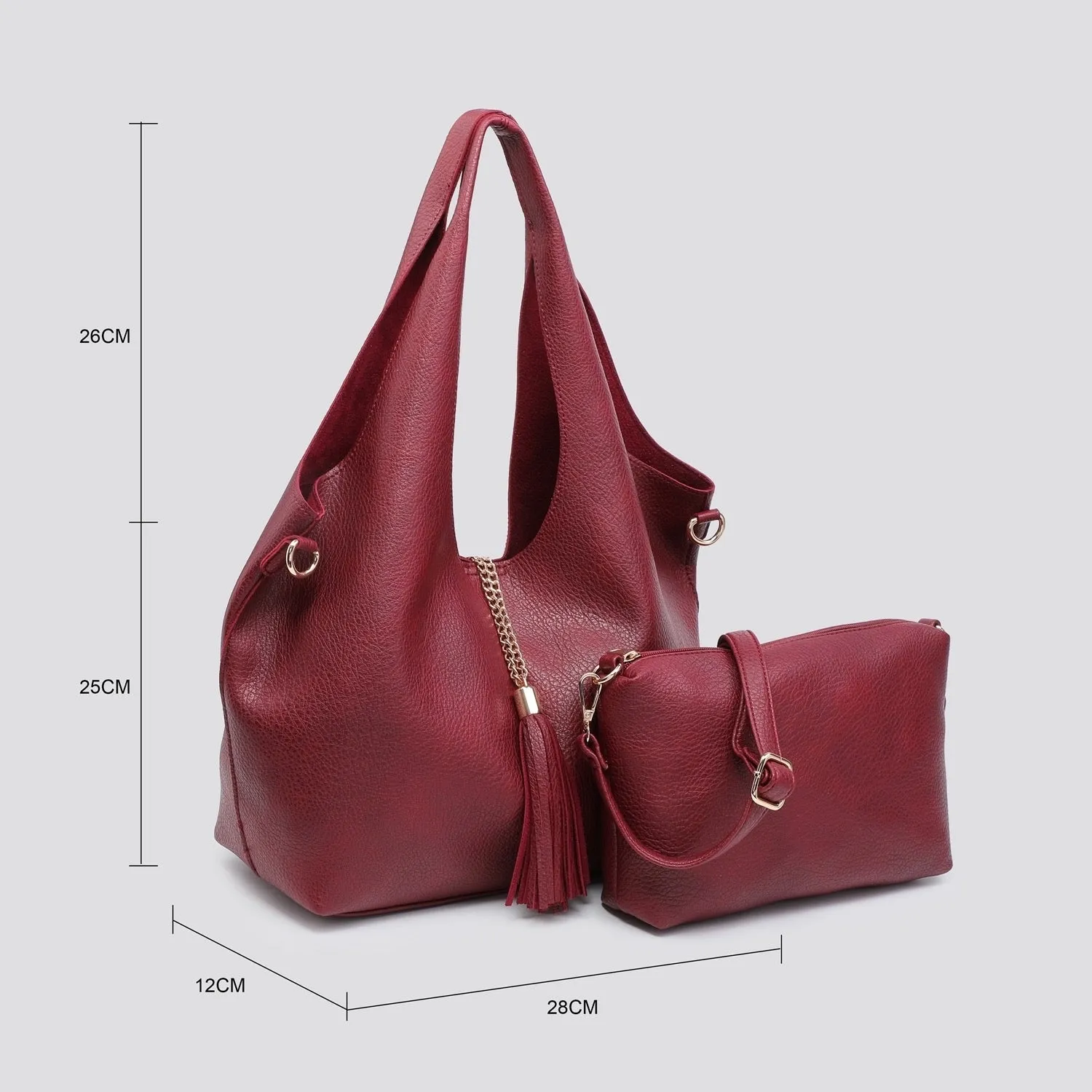 The AURORA slouch shoulder bag - 4 colours