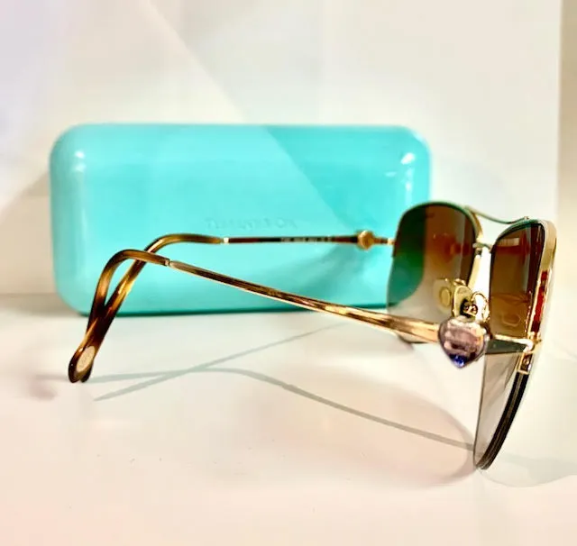 TIFFANY & Co. SUNGLASSES AVIATOR (PREOWNED)