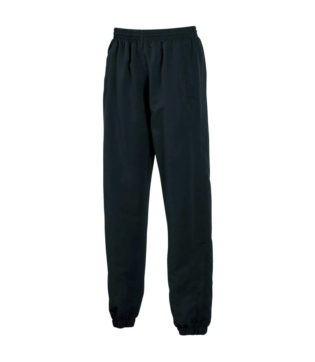 Tombo Teamsport Mens Sports Lined Tracksuit Bottoms / Jog Pants (Black) - UTRW1528