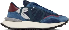 Valentino Garavani Blue Netrunner Sneakers