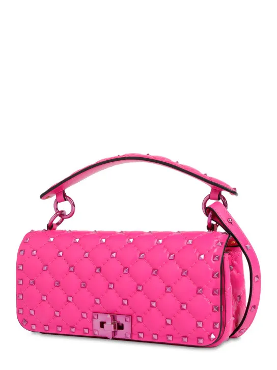 Valentino Garavani   Small Rockstud leather shoulder bag 