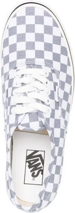 Vans Authentic checkerboard-print sneakers Grey