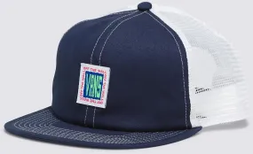 Vans Higher Place Unstructured Trucket Hat (Dress Blues)