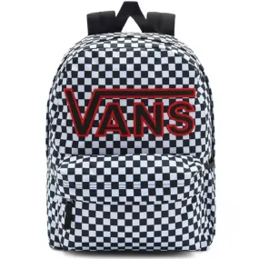 Vans Realm Flying V Black Check Backpack