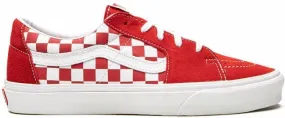 Vans Sk8-Low Red Checkerboard sneakers