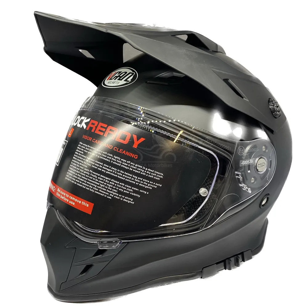 Vcan H331 Plain Helmet - Matt Black