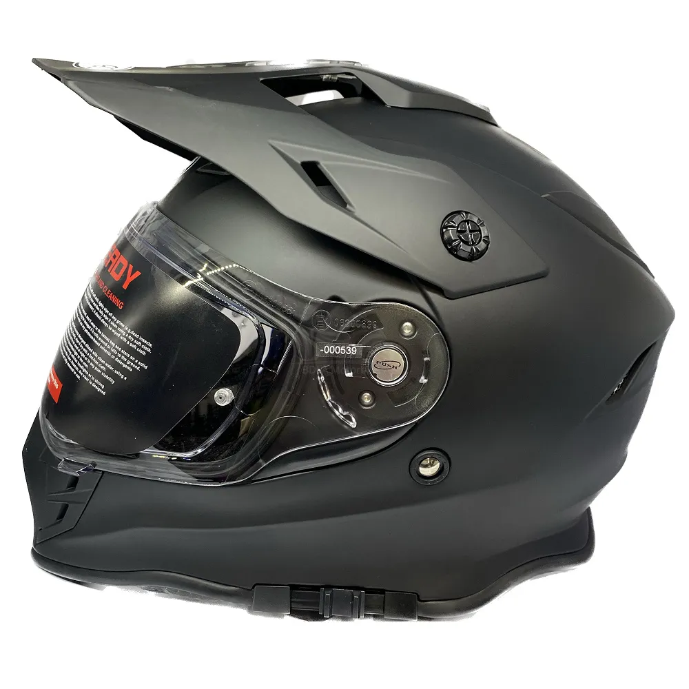 Vcan H331 Plain Helmet - Matt Black