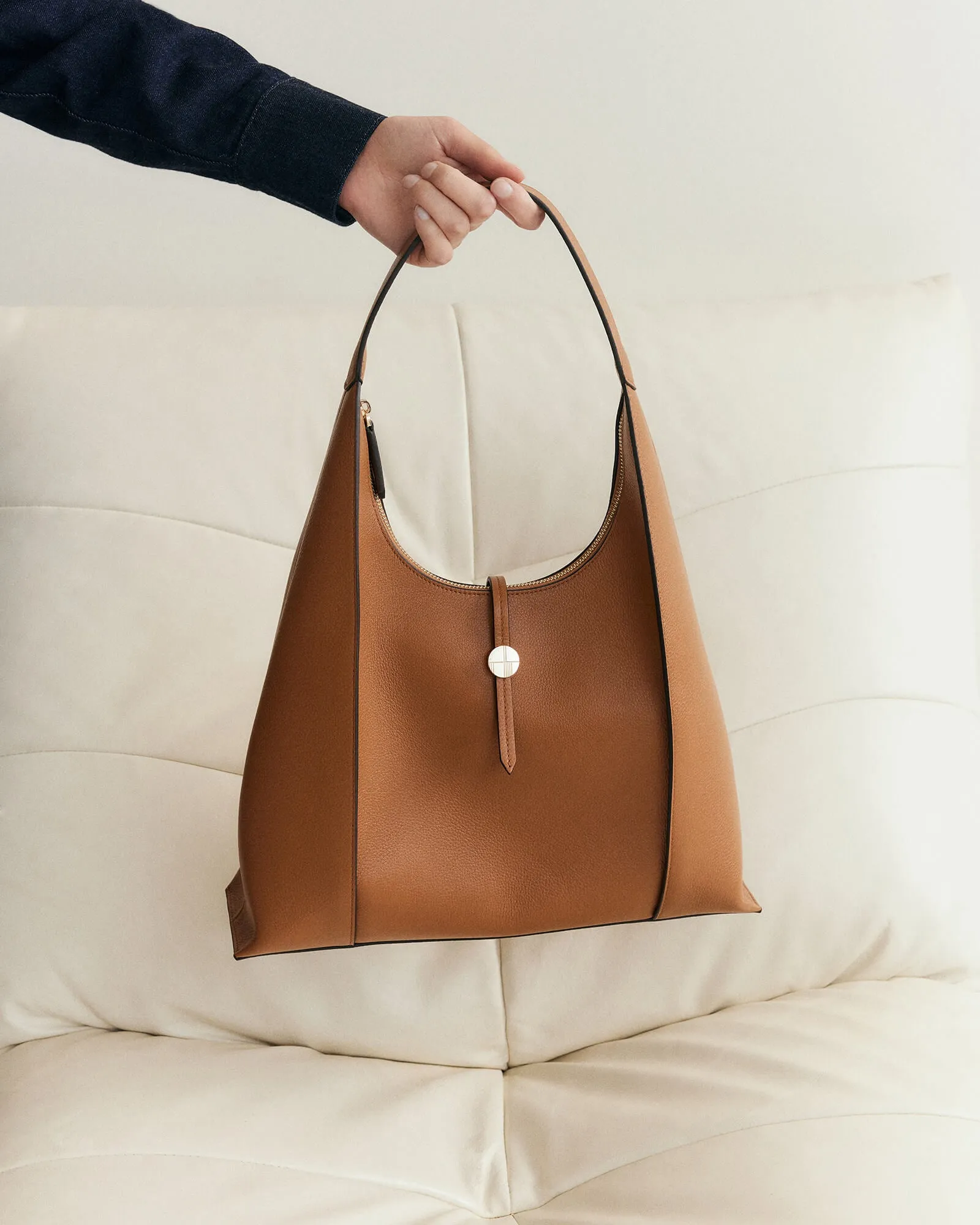 Vivienne shoulder bag tan leather