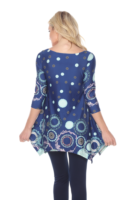 Women's 3/4 Sleeve Tunic Top