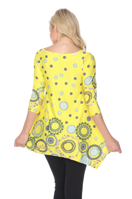 Women's 3/4 Sleeve Tunic Top