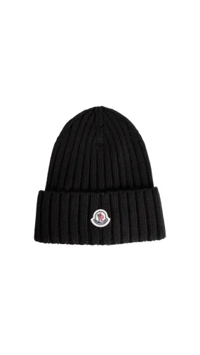 Wool Beanie - Black