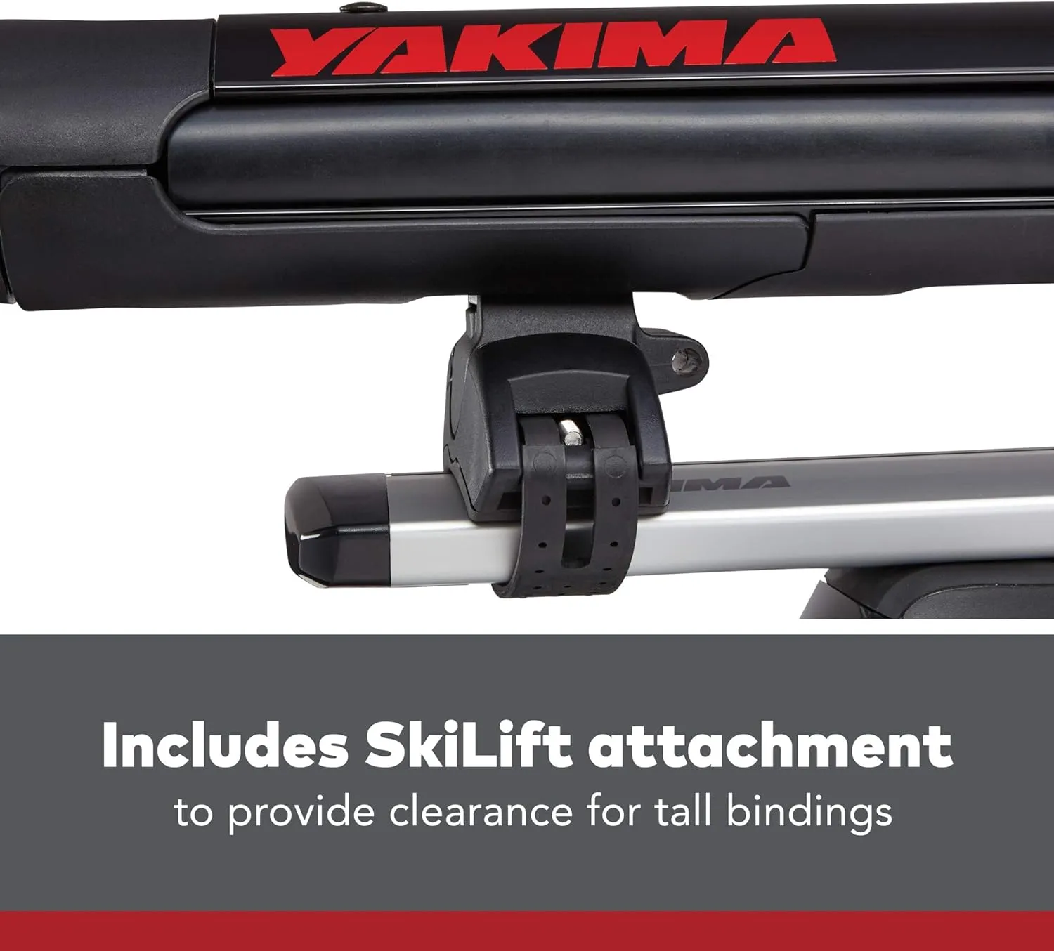 Yakima FatCat Evo 6 Black Ski Rack & Snowboard Mount