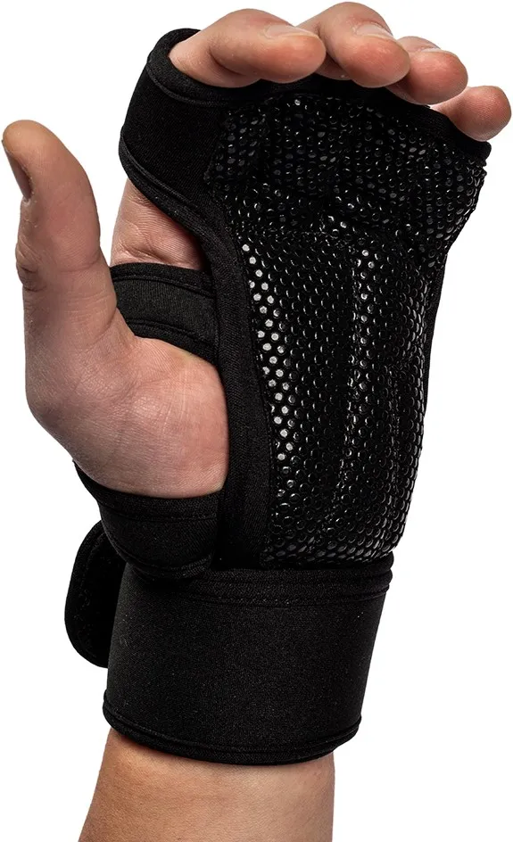 Yuma Weight Lifting Workout Gloves - Black - M Gorilla Wear