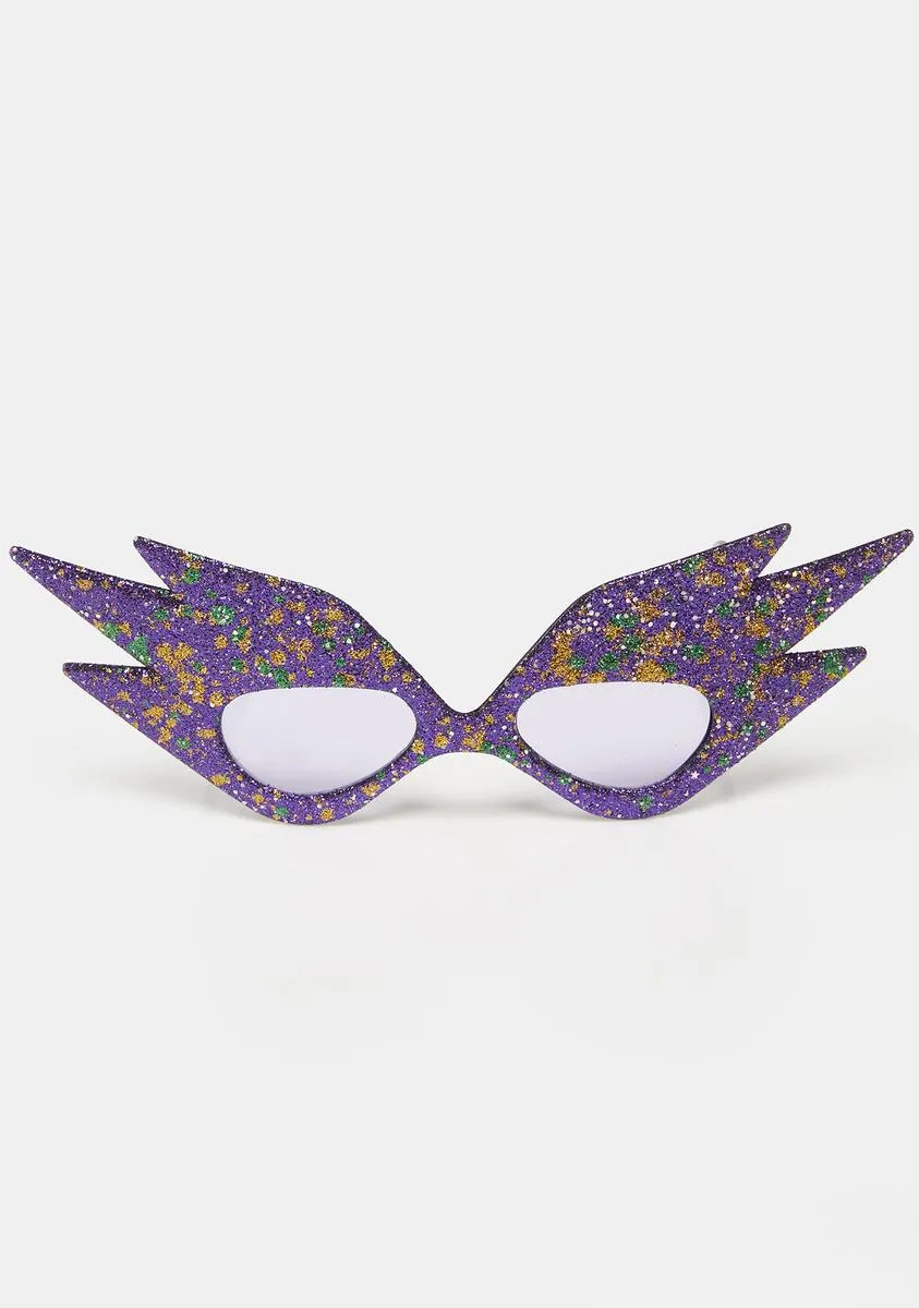 Ziggy Glitter Sunglasses-